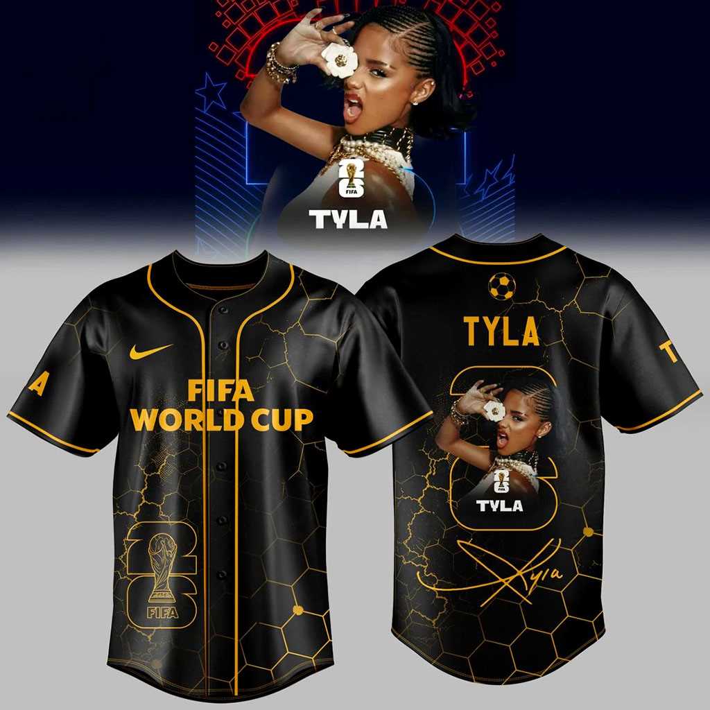 Tyla FIFA World Cups 2026 Jersey Tyla FIFA World Cups 2026 Jersey