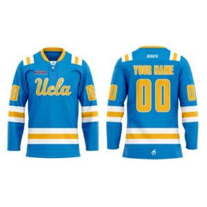 UCLA Bruins New 2026 Custom Name Hockey Jersey