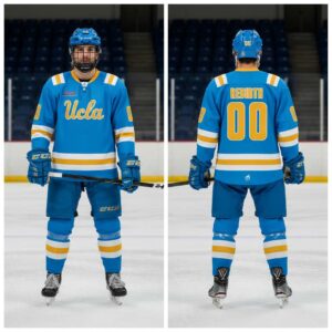 UCLA Bruins New 2026 Custom Name Hockey Jersey
