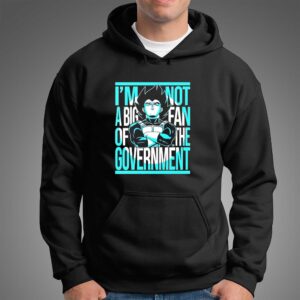 Vegeta I Am Not A Big Fan Of The Government Dragon Ball Anime Shirt