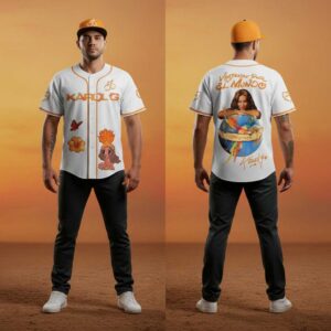 Viajando Por El Mundo Tropitour Jersey 2026 White