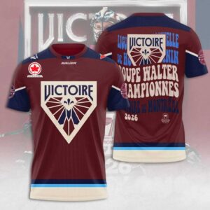 Victoire de Montreal PWHL Champions 2026 Tee