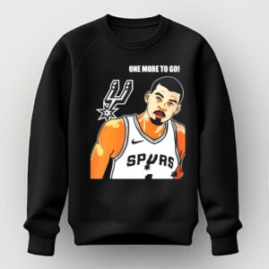 Victor Wembanyama San Antonio Spurs NBA One More to Go Shirt
