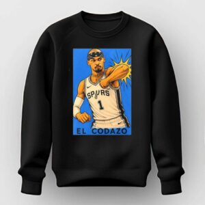 Victor Wembanyama San Antonio Spurs basketball elbowing El Codazo Shirt