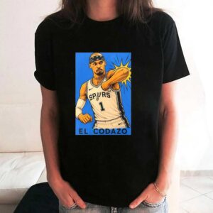 Victor Wembanyama San Antonio Spurs basketball elbowing El Codazo Shirt