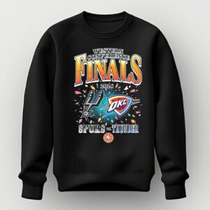 Western Conference Finals NBA 2026 San Antonio Spurs vs Oklahoma City Thunder basketball logo Shirt