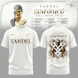 Yandel Sinfónico Tour 2026 T Shirt