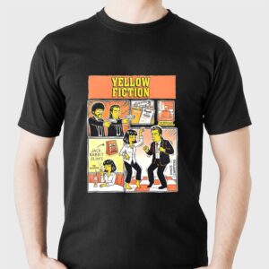 Yellow Fiction Inspired by Pulp Fiction Shirt