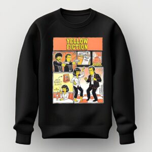 Yellow Fiction Inspired by Pulp Fiction Shirt