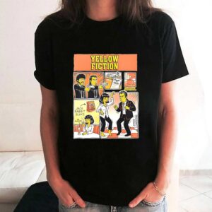 Yellow Fiction Inspired by Pulp Fiction Shirt