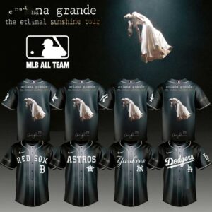 Ariana Grande The Eternal Sunshine Tour 2026 ALL MLB TEAM Jersey