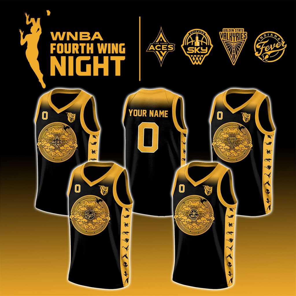 ALL TEAM WNBA Fourth Wing Night 2026 Jersey ALL TEAM WNBA Fourth Wing Night 2026 Jersey