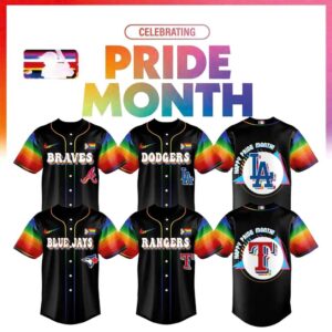 All MLB Teams Celebrate Pride Month 2026 Black Jersey Limited Edition