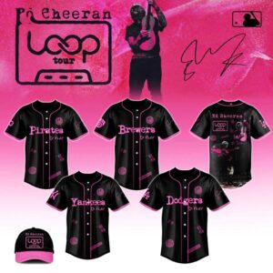 All Team MLB Ed Sheeran Loop Tour 2026 Jersey