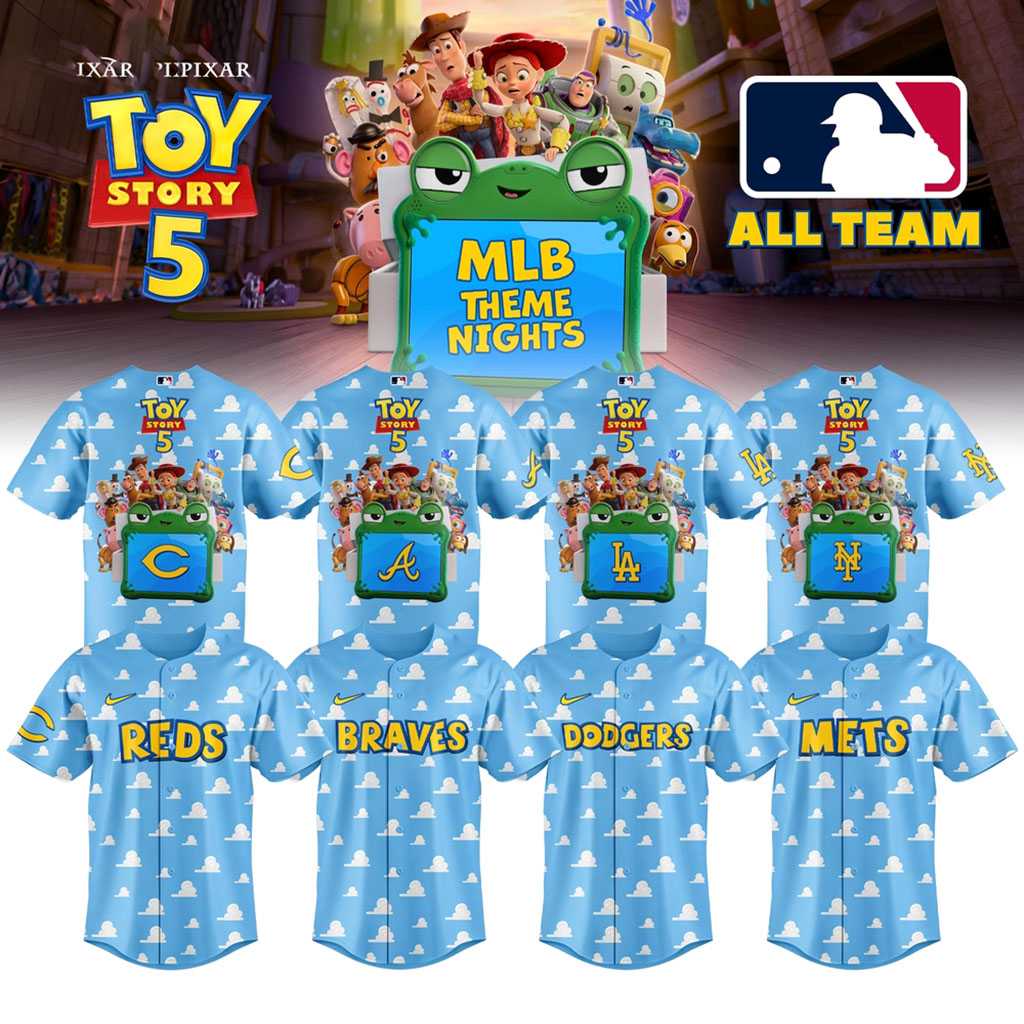 All Team MLB Theme Nights Toy Story 5 Jersey All Team MLB Theme Nights Toy Story 5 Jersey