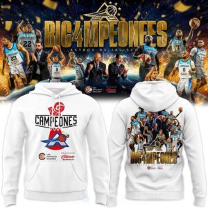 Astros de Jalisco Basketball 2026 CIBACOPA Champions Tee Hoodie