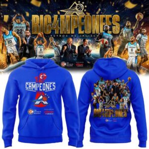 Astros de Jalisco Basketball 2026 CIBACOPA Champions Tee Hoodie