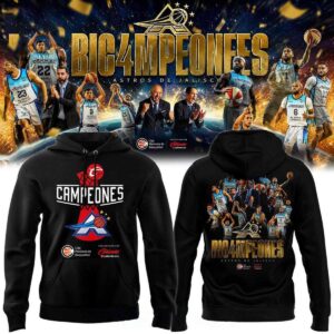 Astros de Jalisco Basketball 2026 CIBACOPA Champions Tee Hoodie