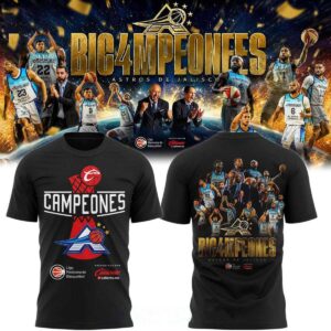 Astros de Jalisco Basketball 2026 CIBACOPA Champions Tee Hoodie