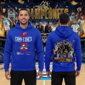 Astros de Jalisco Basketball 2026 CIBACOPA Champions Tee Hoodie