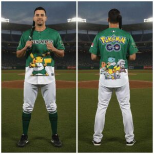 Augusta GreenJackets Pokemon GO Night 2026 MiLB Baseball Jersey
