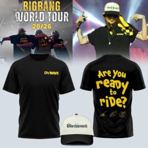 BigBang World Tour 2026 Are you Ready To Ride Tee