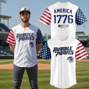 Binghamton Rumble Ponies USA 250th Anniversary 2026 Independence Night Baseball Jersey