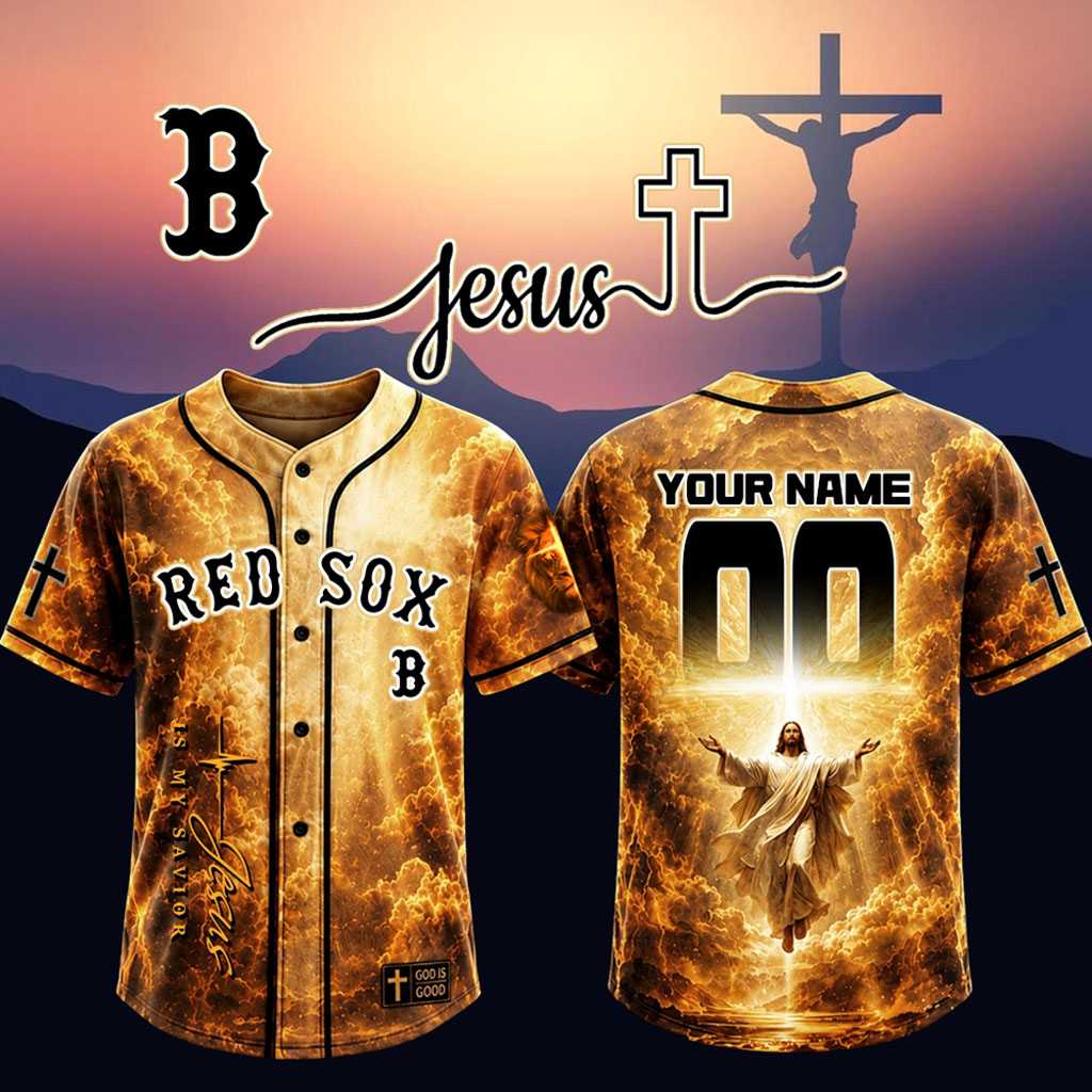 Boston Red Sox Jesus Faith Custom Baseball Jersey Boston Red Sox Jesus Faith Custom Baseball Jersey