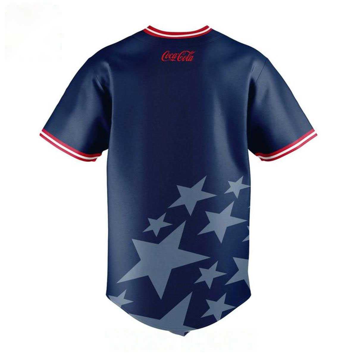 Boston Red Sox USA Soccer 2026 Night Custom Baseball Jersey Boston Red Sox USA Soccer 2026 Night Custom Baseball Jersey