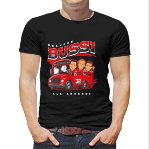 Brandon Bussi All Aboard Bus Boston Bruins Tee Hoodie