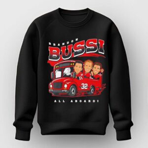 Brandon Bussi All Aboard Bus Boston Bruins Tee Hoodie