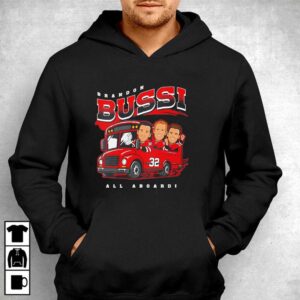 Brandon Bussi All Aboard Bus Boston Bruins Tee Hoodie