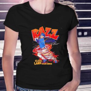 CV Art Design Travis Bazzana Batting Bazz Mania Cleveland Down Under Tee Hoodie