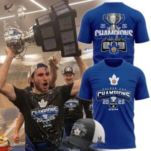 Calder Cup 2018 2026 Toronto Marlies 2X Champions Tee Hoodie