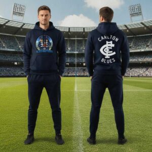 Carlton Blues FC 2026 Blues Brothers And Sisters Tee Hoodie