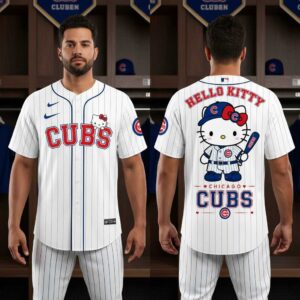 Chicago Cubs Hello Kitty Night 2026 Happy Baseball Game Jersey