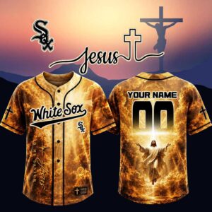 Chicago White Sox Jesus Faith Custom Baseball Jersey