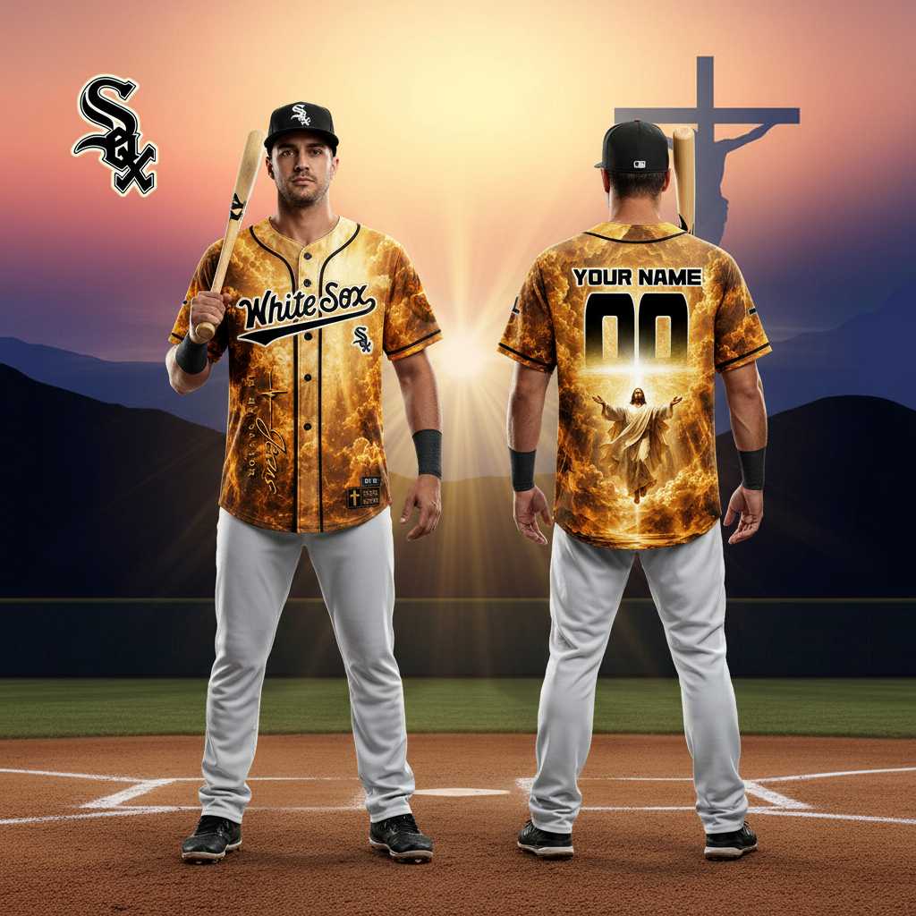 Chicago White Sox Jesus Faith Custom Baseball Jersey Chicago White Sox Jesus Faith Custom Baseball Jersey