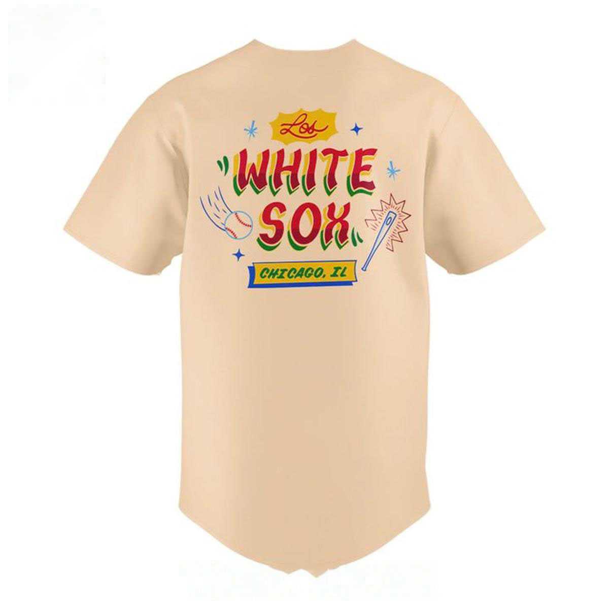 Chicago White Sox Mexican Heritage Night 2026 Creamy Game Baseball Jersey Chicago White Sox Mexican Heritage Night 2026 Creamy Game Baseball Jersey