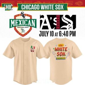Chicago White Sox Mexican Heritage Night 2026 Creamy Game Baseball Jersey
