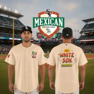 Chicago White Sox Mexican Heritage Night 2026 Creamy Game Baseball Jersey