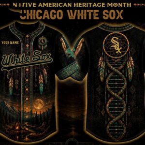 Chicago White Sox Native American Heritage Month Custom Baseball Jersey