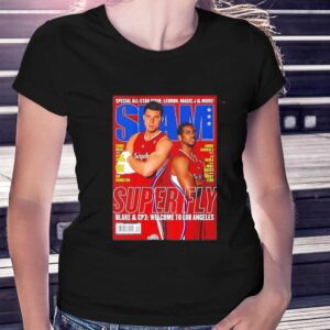 Chris Paul CP3 Blake Griffin Los Angeles Clippers LA Lob City NBA SLAM Tee