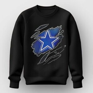 Dallas Cowboys Rip Reveal Tee Hoodie
