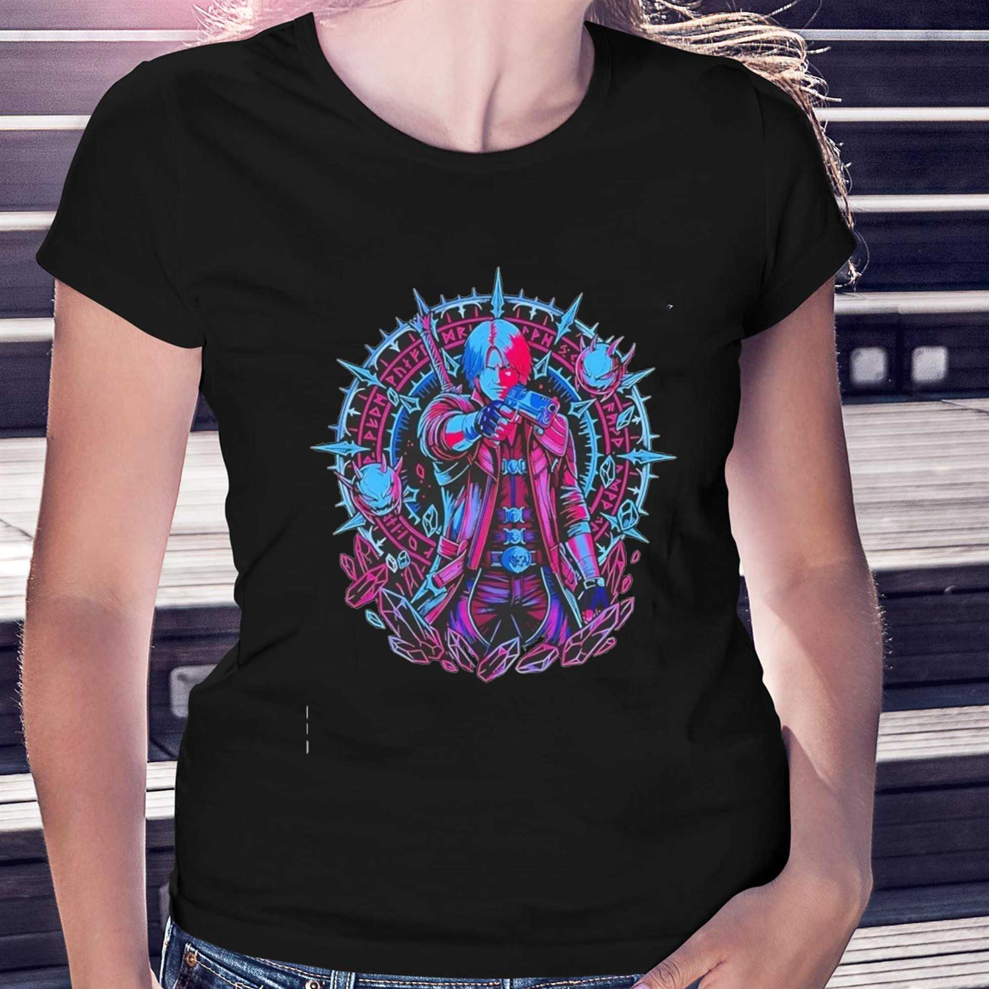 Dante Devil May Cry Demons Cry Too Tee Dante Devil May Cry Demons Cry Too Tee