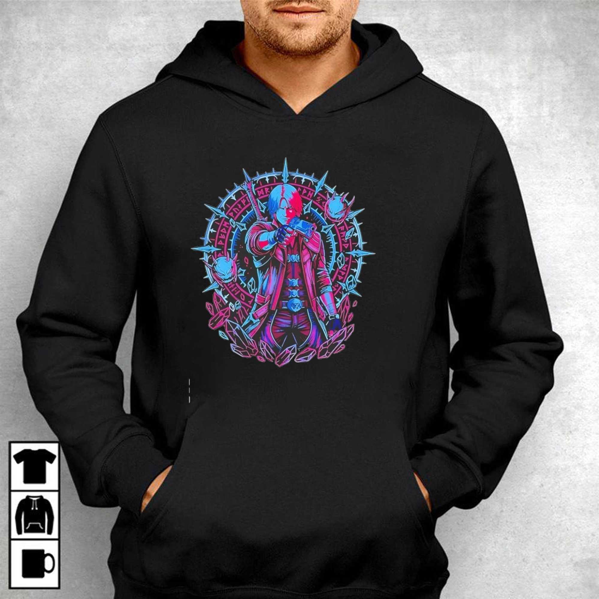 Dante Devil May Cry Demons Cry Too Tee Dante Devil May Cry Demons Cry Too Tee