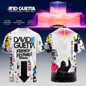 David Guetta The Ultimate Monolith Show 2027 Tour Tee Hoodie