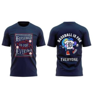 Detroit Tigers 2026 Baseball Is For Everyone Tee Hoodie