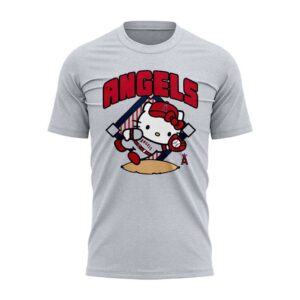 Edition Los Angeles Angels Hello Kitty Day T shirt