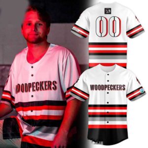 Fayetteville Woodpeckers Black Ops Behind The Threads Baseball Jersey 2026   Copy